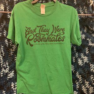 Medium Green Cotton Tee